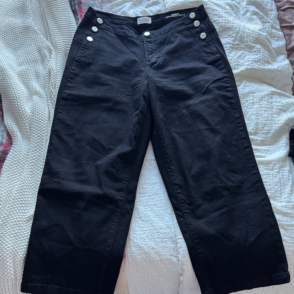 Elegant Black High Rise Women Jeans
